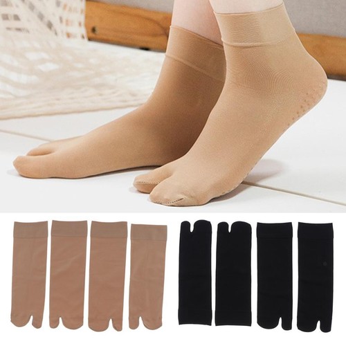 4 Pairs Tabi Socks Clogs Socks Flops Women - Picture 2 of 7