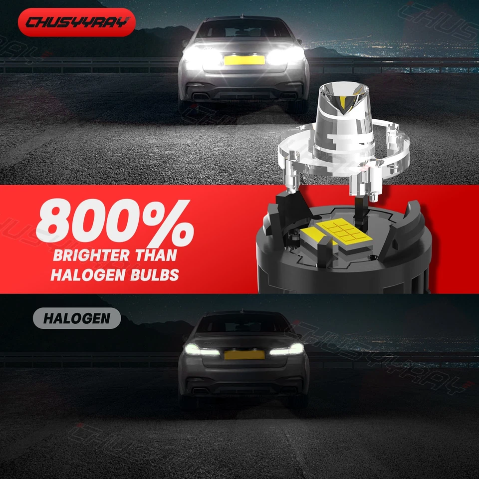 Bombilla LED intermitente blanca para Dodge Grand Caravan 2007-2019 - 2x 3157 Foto 4 de 4