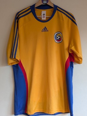 RUMÄNIEN 2008 Heimtrikot Large (L) Authentic Adidas Trikot