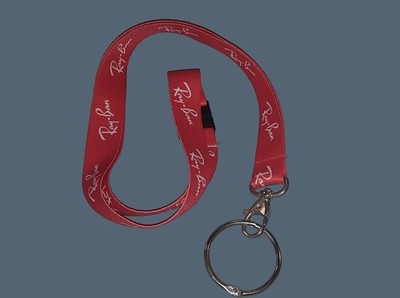 Ray Ban Original Original Ray-Ban Schlüsselanhänger Farbe Rot