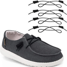2-Pair Shoelaces Strings Replacement Laces-for Hey Dude Shoes