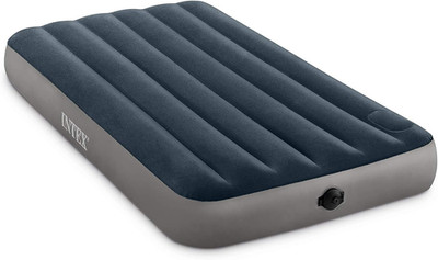 Intex 64781E Dura-Beam Standard Single-High Air Mattress: Fiber-Tech   Twin Size