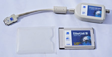 1 Stk. 3Com EtherLink III PCMCIA Card incl. A...