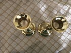 2 BRAND NEW BRASS VINTAGE CANDLESTICKS — photo 6