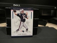 National Treasures Parallel Base Card Patriots Tom Brady 01/25  2016