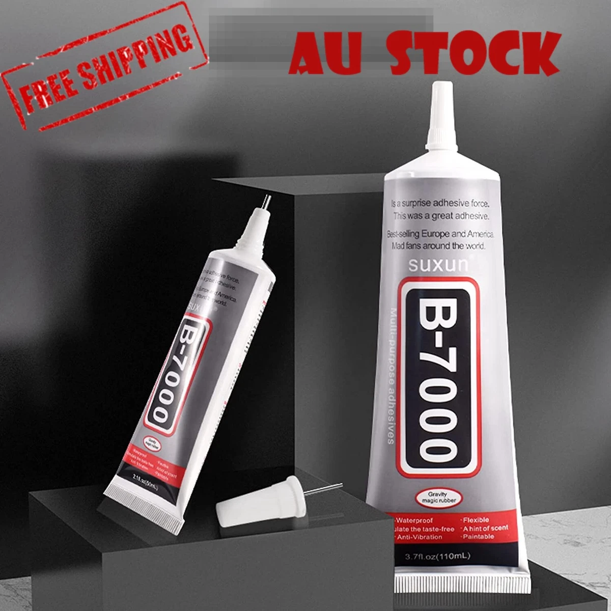 Rhinestone Glue Multi-purpose B-7000 B7000 Adhesive Jewelry Nails Glass Phone AU