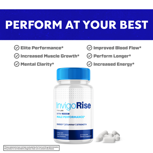 Invigorise Male Pills - Boosts Stamina and Vitality Support (2 Pack) - Picture 5 of 7