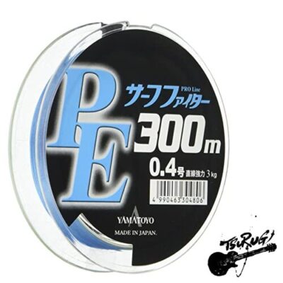 Yamatoyo PE Surf Fighter Long Cast  984.1 ft (300 m)  No. 0.4  4 Strands  4