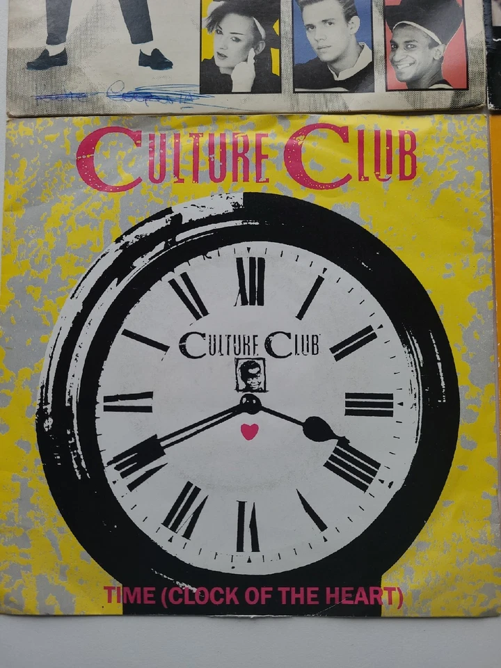 Culture Club X 4 Virgin Records 1980's UK 🇬🇧 7"Single 45rpm Reissue  - Image 4 of 4