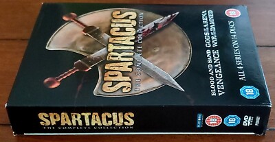 Spartacus The Complete Collection [DVD] REGION 2 LIKE NEW CONDIT