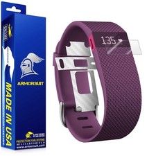 ArmorSuit MilitaryShield Fitbit Charge Screen Protector  White Carbon Fiber USA