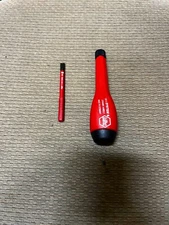 Wiha 10810 System 6 Dynamic Handle Screwdriver with interchangeable flathead bit