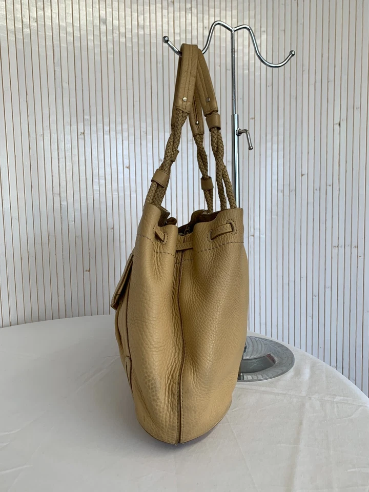 Sac à main Fourre-tout Cole Haan cuir beige S046 - Photo 4/4