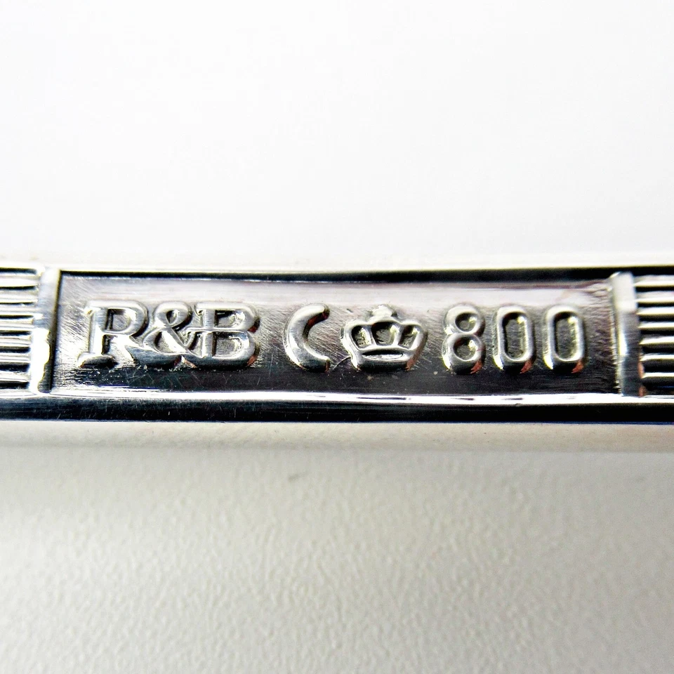 Robbe & Berking Menügabel Modell AVENUE 800er Silber Silver Menu Fork 19,2cm - Bild 4 von 4