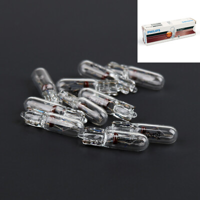 10pc For PHILIPS 13516 24V T5 W1.2W W2×4.6d Standard Signal Light Lamp Bulb#8 H1