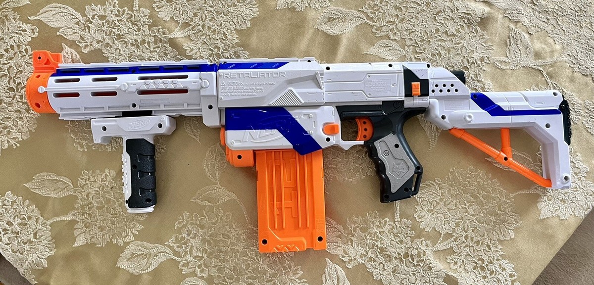 Nerf N-Strike Elite Retaliator Blaster 759218576462| eBay