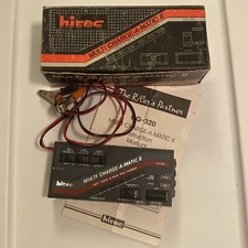 HITEC MULTI CHARGE-A-MATIC II 2 CG-320 - Works Great - w/ Manual And Box
