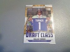 2024 Panini Rookies & Stars Draft Class Dallas Turner Minnesota Vikings #DC-DTR