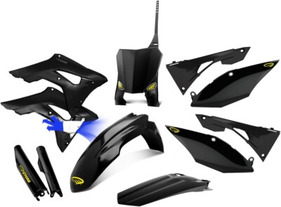 Cycra Powerflow Honda Full Body Plastic Kit-CRF 450R-17-20-Black