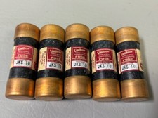5- Bussmann Limitron JKS-10 Fuse Current Limiting Fast-Acting Class J