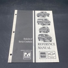 1994 GMC Medium Duty Truck Reduction of Service Comebacks Reference Manual