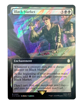 MTG | Black Market | Fallout | Surge Foil | NM | EN