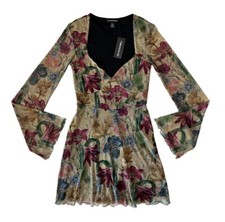 PRETTYLITTLETHING Floral Mini Dress