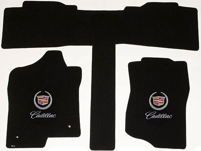 Lloyd Mats 3 Piece Floor Mat Set 2007-2010 Cadillac Escalade Base Model Black DL