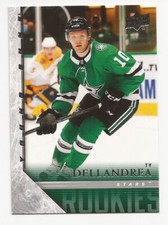 2020-21 UD Extended Hockey Stars Ty Dellandrea Young Guns Rookie Card #T-86. rookie card picture