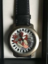 1997 Looney Tunes Warner Bros Taz Tasmanian Devil Watch - Armitron NEW BATTERY