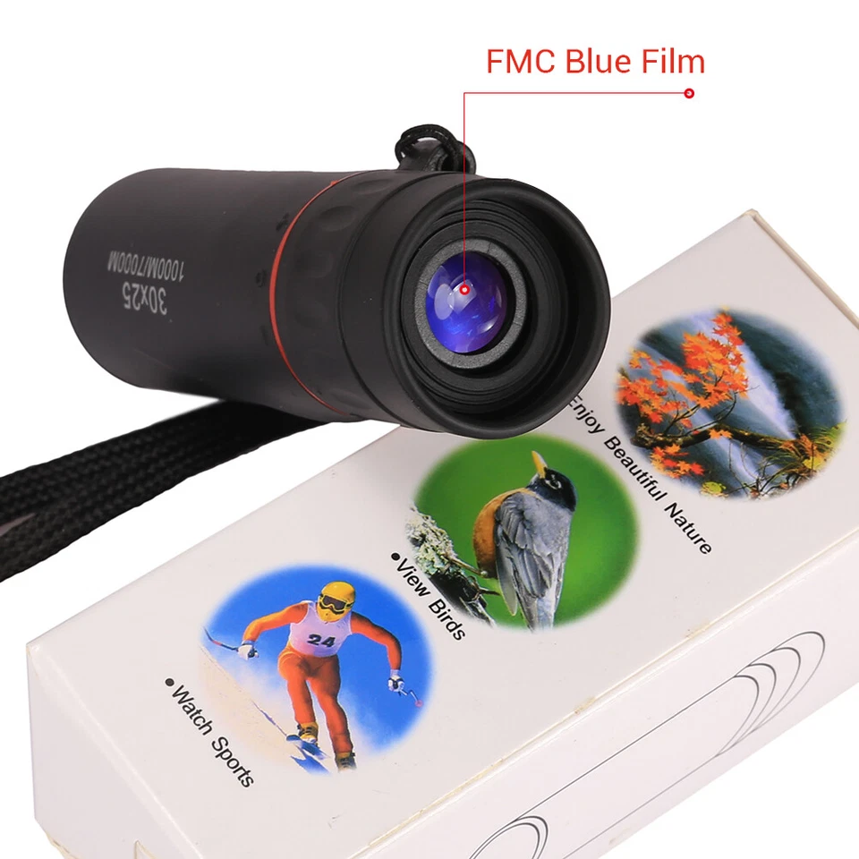 Portable Mini Monocular Telescope Outdoor Camping Hunting Optical Telescope - Image 3 of 4