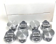 SILVOLITE Hypereutectic Flat Top Pistons Set/8 for GM Chevy 6.0L LS FLOAT STD