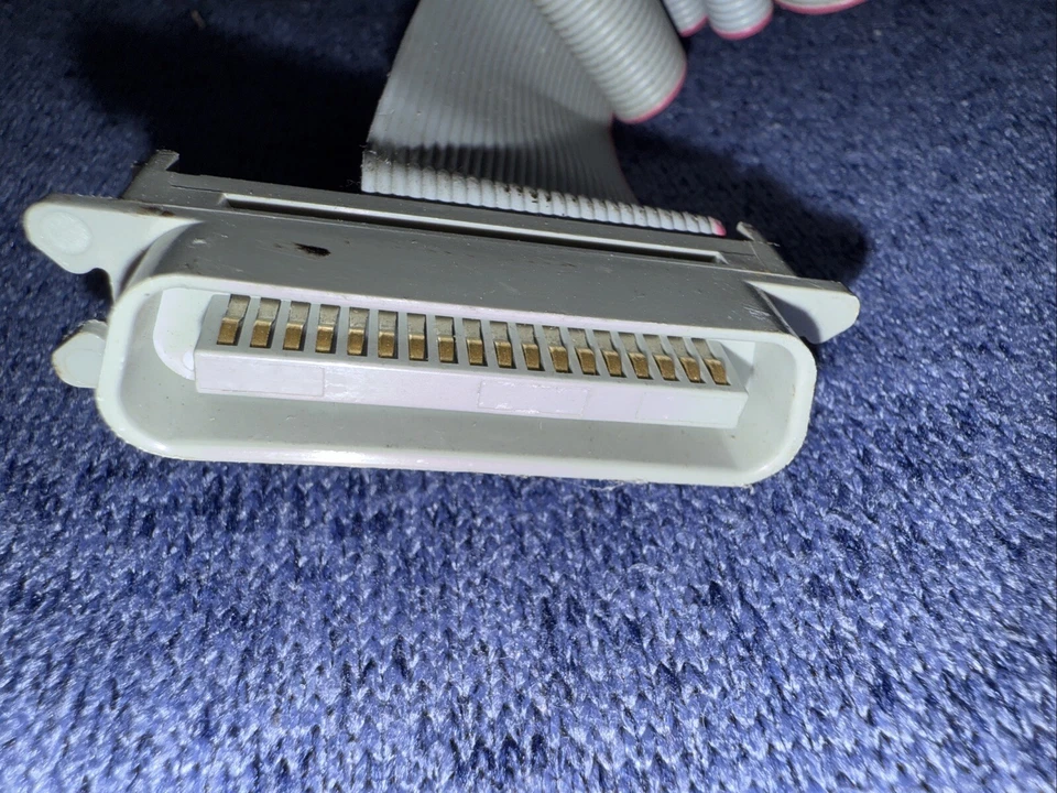 🍏Parallel Printer Cable-  Apple II, Tandy, Coleco ADAM, IDC 26 pin - Centronics - Image 2 of 3