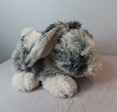 DAN DEE Easter BUNNY Rabbit Plush Blue White Realistic Stuffed Animal Toy 14''