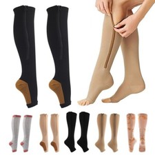 Compression Socks Pain Relief Calf Leg Foot Support Stocking Knee High  