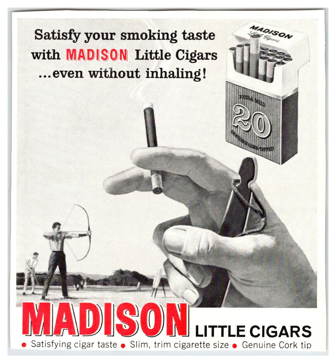 Trade Card advertising Cigars and Tobacco, NYC Trade Card advertising Cigars and Tobacco, NYC