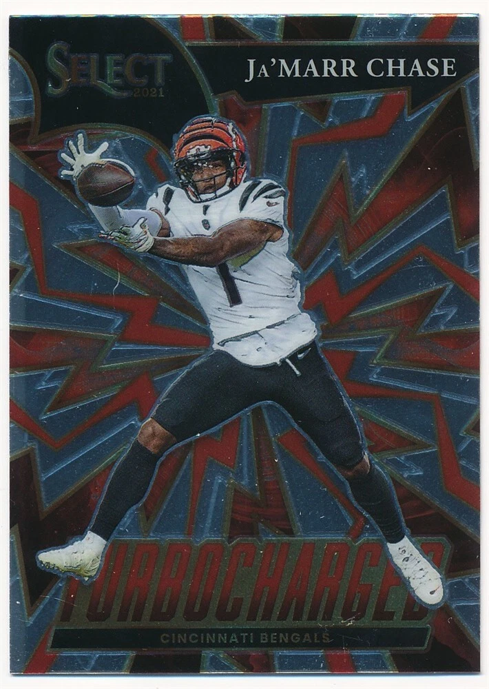 Jamarr Chase trading card