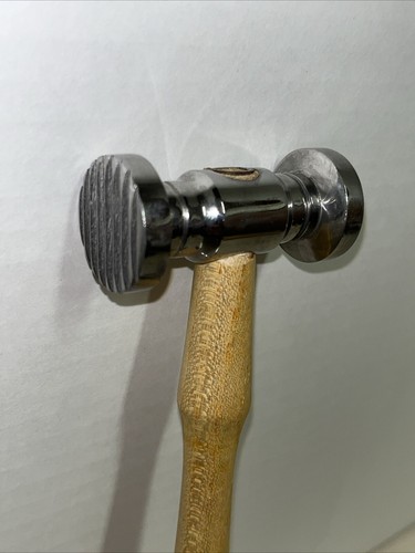DOT & LINE HAMMER TEXTURING Textured Circle Metal Forming Former 10-1/2" Length - Picture 5 of 8