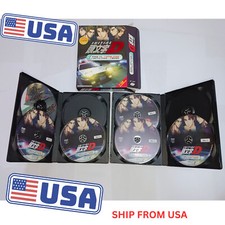 DVD INITIAL D Stage 1-6 3 Movies Extra COMPLETE SET Ship From USA