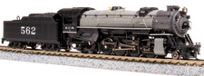 BROADWAY LIMITED 7835 N USRA Heavy Mikado KCS 565 GrayParagon4 Sound/DC/DCC