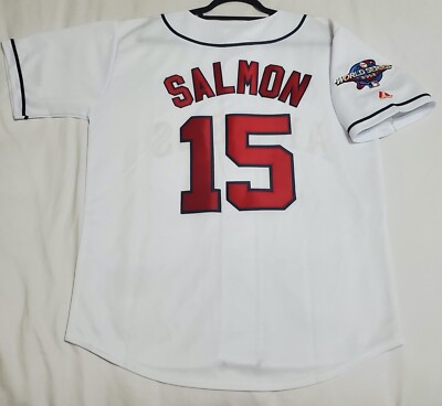 TIM SALMON SIZE LARGE, ANAHEIM ANGELS MAJESTIC