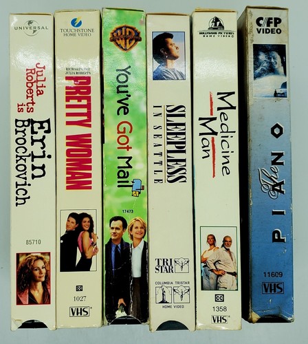 Vintage LOT of 6 (VHS) Piano Pretty Woman Sleepless Seattle You've Got Mail 🎬 - Picture 24 of 24