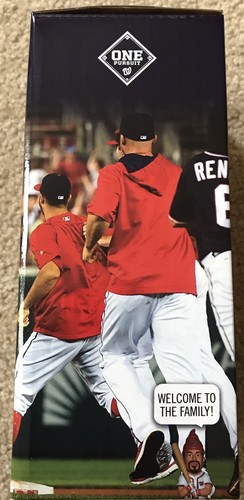 Ben Revere 2016 Washington Nationals Garden Gnome SGA New in Box MLB w/ Program - Picture 4 of 7