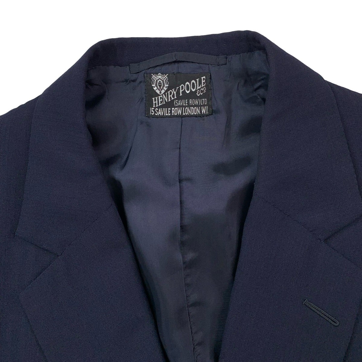 70's Ireland製 Bespoke Double Navy Blazer 70's Ireland製 Bespoke Double Navy Blazer SOTHEBY'S CLASSIC