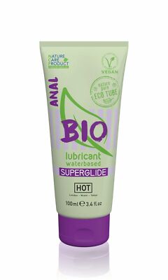HOT BIO Gleitmittel ''Superglide Anal'' 100ml, Vegan