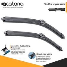 Wiper Blades for BMW M5 E60 2005 - 2010 Front 24" + 23" Windscreen Replacement
