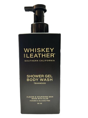 Whisky & Leder Duschgel Duft: Teakholz - 32 Fl. OZ