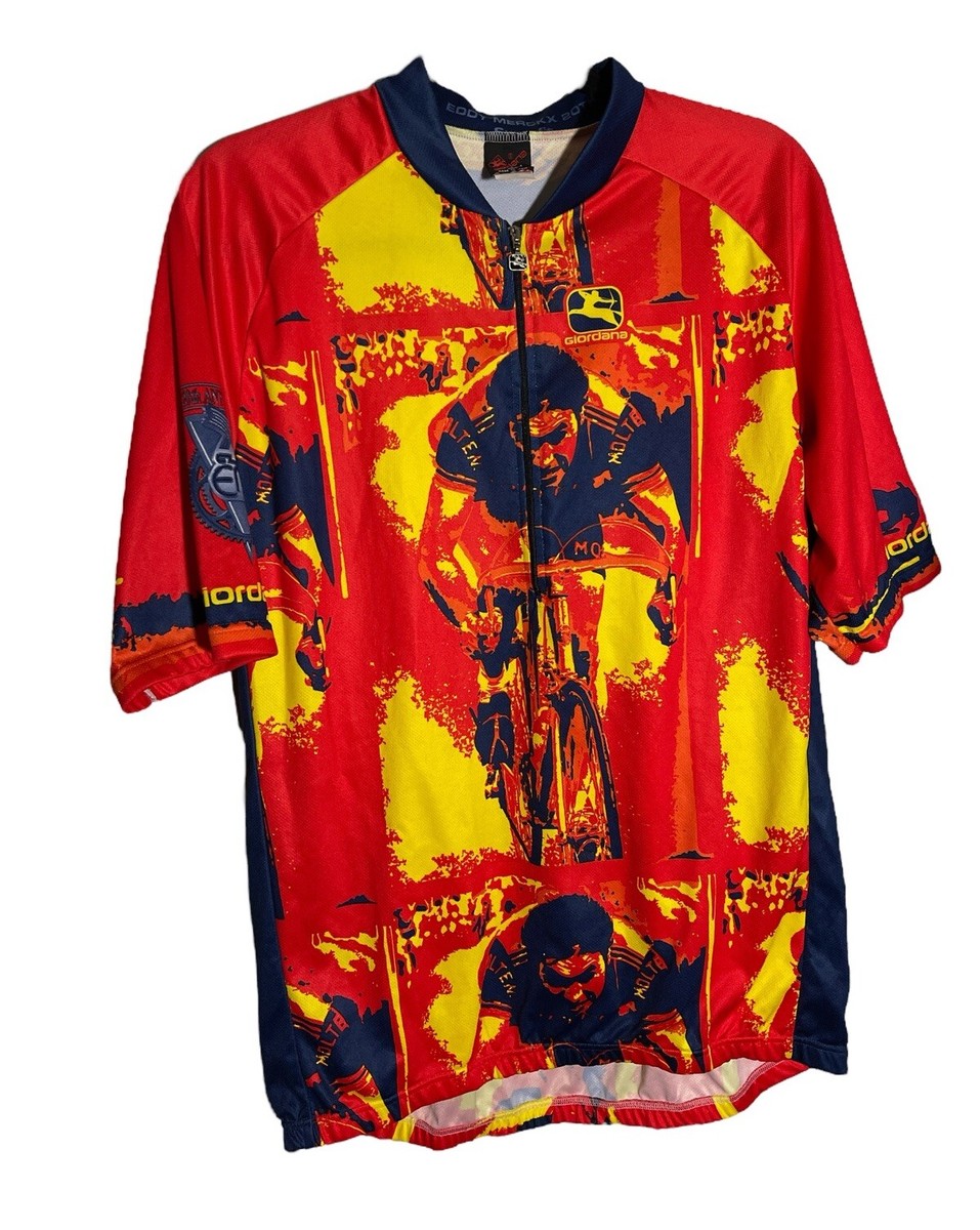 Vintage Eddy Merckx 20th Anniversary Giordana Jersey Size XL | eBay