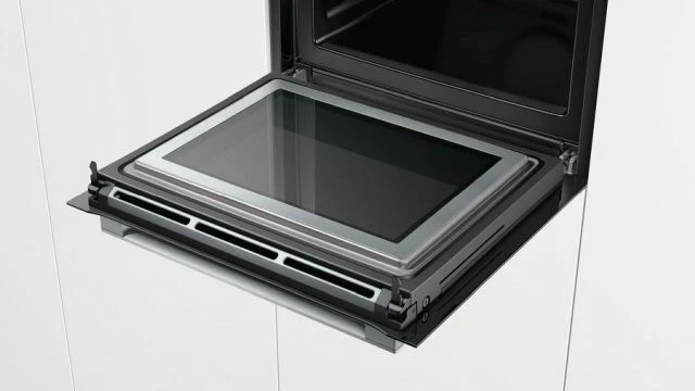 Bosch HNG6764B6 Serie 8 Backofen Mikrowelle Dampf Pyrolyse Carbon Black EEK : A - Bild 3 von 4
