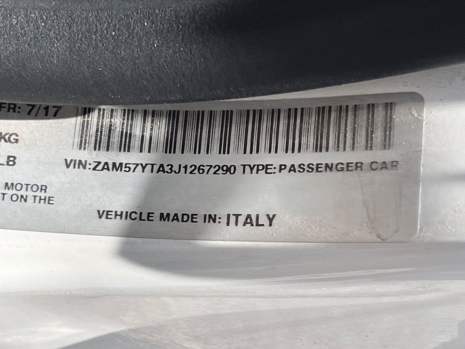 OEM 2014-2020 Maserati Ghibli Rear Left Knee Suspension Spindle Axle Shaft Arms
